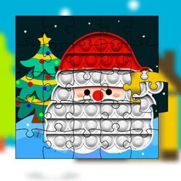 Christmas Pop It Jigsaw